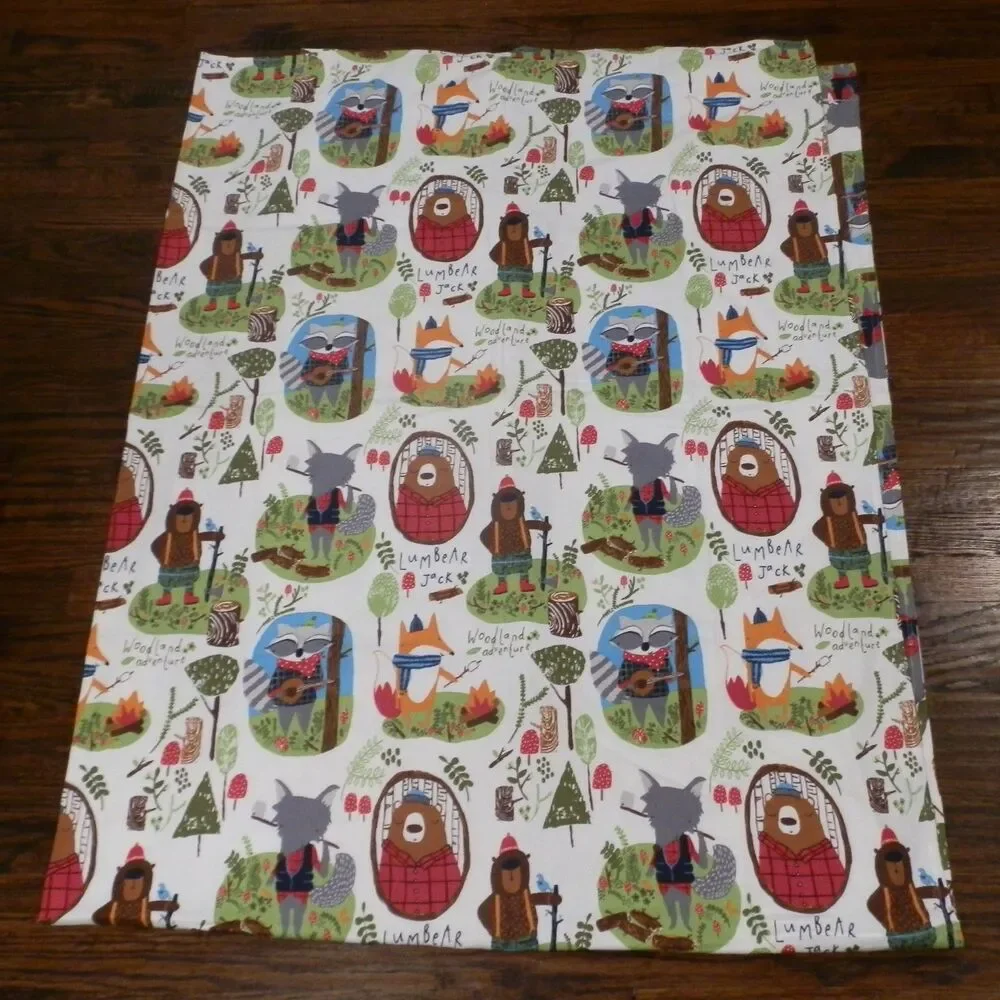 Discontinued Garnet Hill Lumbear Twin Size Sheets Lot of 2 - FLAT sheets